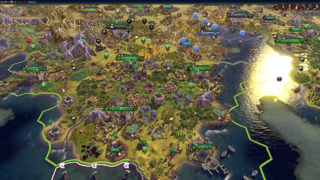 Civilization VI - Brazil - Deity - Part 32 смотреть онлайн