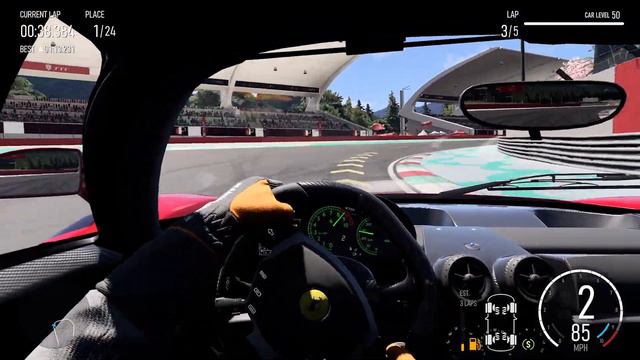 Forza Motorsport 8 2023 Ferrari Enzo Ferrari 2002 @ Hakone GP Circuit смотреть онлайн