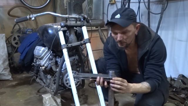 Спрингер (Springer) Вилка на кастом своими руками. Зазоцикл своими руками смотреть онлайн