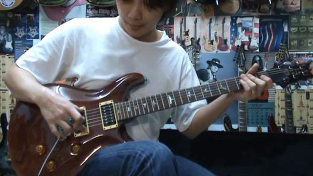 PRS CUSTOM24 10TOP GUITAR CLEAN SOUND смотреть онлайн