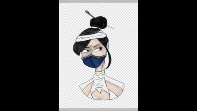 Kitana Mortal Kombat 11 [Ibis Paint]