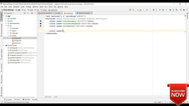 Android X - Text Input Layout Border Color Change | Tamizhan MohanRaj | Android Studio смотреть онлайн