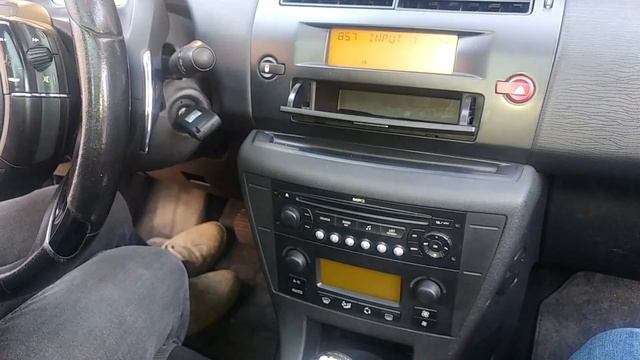 Citroen C4 Aux Bluetooth Telefon