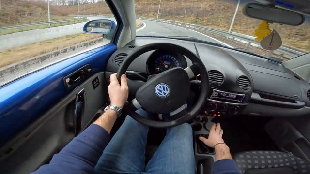 Volkswagen New Beetle | 2.0 115HP | POV Test Drive смотреть онлайн