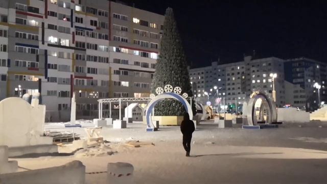 2022 12 01 Зима ЯНАО г. Новый Уренгой смотреть онлайн