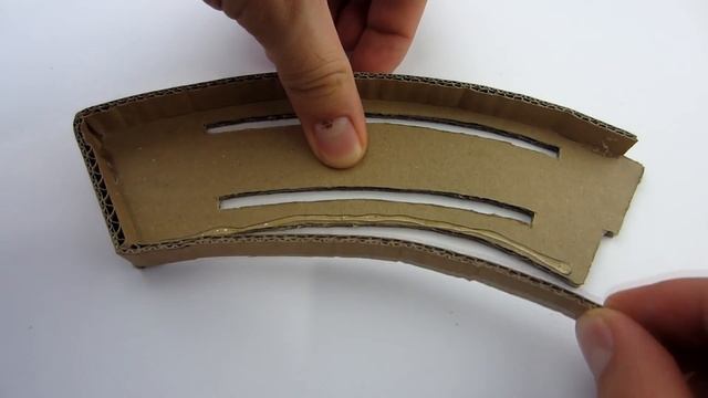 How To Make Cardboard AK47 That Sh00ts - With Magazine
