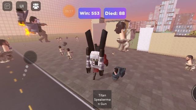 играем в roblox в режим skibidi toiler war (EP46) смотреть онлайн