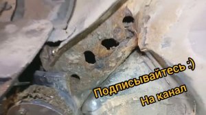 замена переднего подрамника outlander mitsubishi MR961222