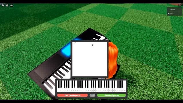 Megalovania from Undertale on Piano!!! (Roblox) смотреть онлайн