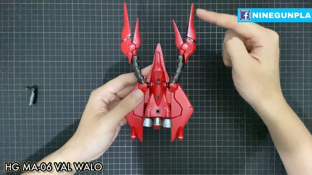 NINEGUNPLA รีวิวกันพลาตัวที่ 25 HG MA-06 VAL-WALO { GUNPLA REVIEW} смотреть онлайн