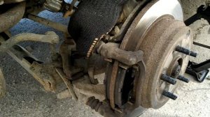 Хонда СРВ 3 | Тормозные колодки замена на Honda CR-V 3 2007