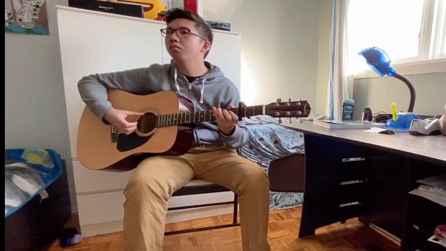 I took a pill in Ibiza(Mike Posner) Guitar cover смотреть онлайн