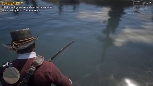 Red Dead Redemption 2 Survivalist Challenge #7 Guide - Kill 8 animals using Small Game Arrows смотреть онлайн
