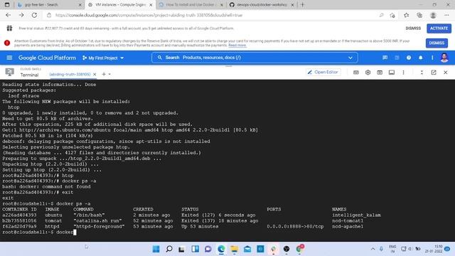 NCD1221H017 DOCKER TASK 8 2022 01 21 смотреть онлайн