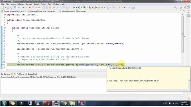 How to use the getBundle( baseName, targetLocale, loader, control) method of ResourceBundle? смотреть онлайн