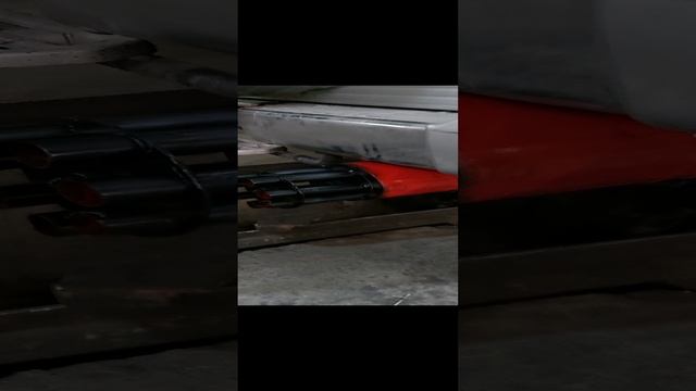 Выхлопная в виде пулемёта