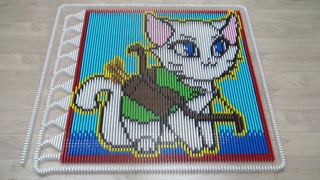 Castle Cats / CATNISS ? & Dominoes / Domino Art #51 смотреть онлайн