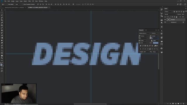 Photoshop Tutorial: Pixel Art Banner Design/Text Effect смотреть онлайн