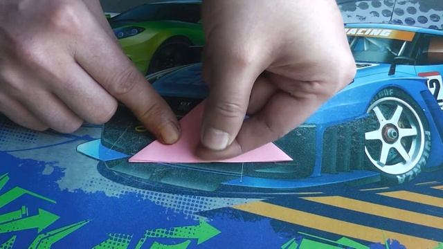 Оригами закладка уголок для книг с ракетой // Origami bookmark book corner with rocket смотреть онлайн