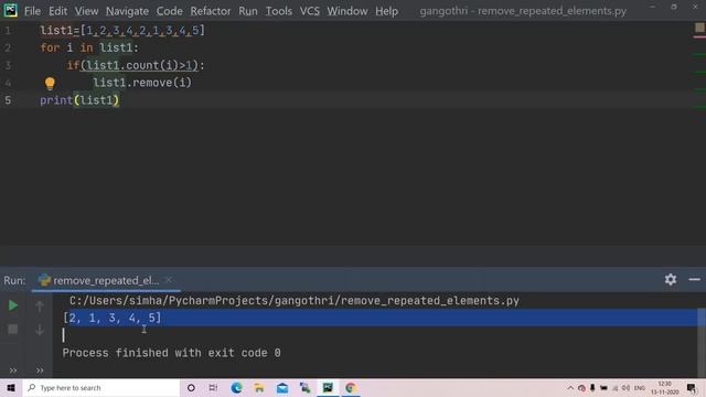 Python Program To Remove Repeated Elements From A Sequence(List,Tuple)|Python Programs For Begginer смотреть онлайн