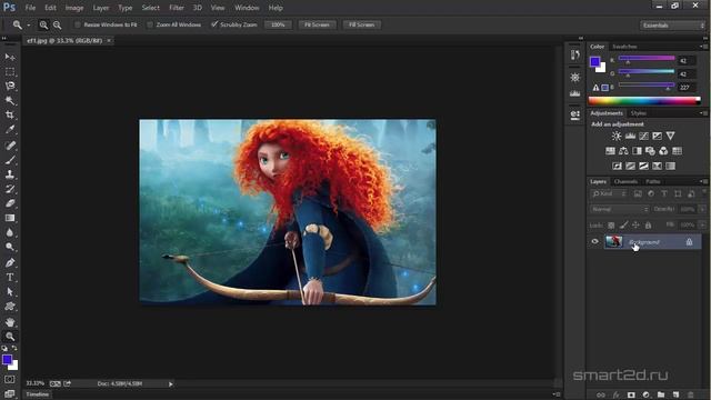 Видео уроки фотошопа для начинающих. Урок №6 смотреть онлайн
