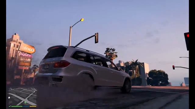 GTA V | Mercedes-Benz GL63 (X166) AMG смотреть онлайн