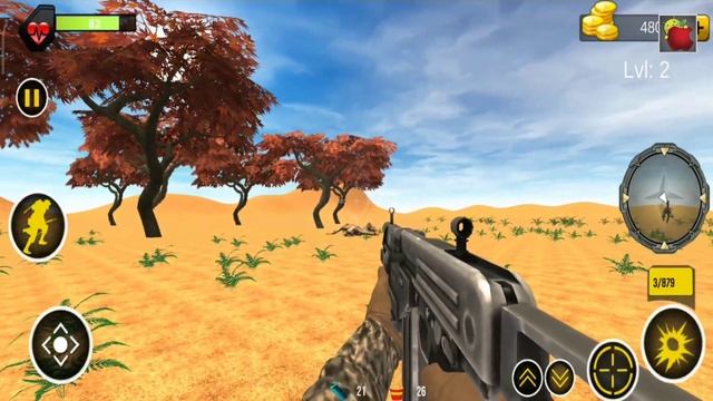 Dinosaurs Hunter Simulator - Hunting Games - Android GamePlay #2 смотреть онлайн