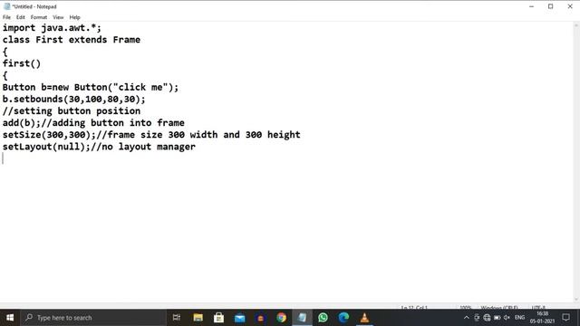 GUI PROGRAMMING WITH JAVA смотреть онлайн