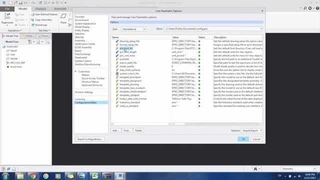 Using additional fonts in Creo смотреть онлайн