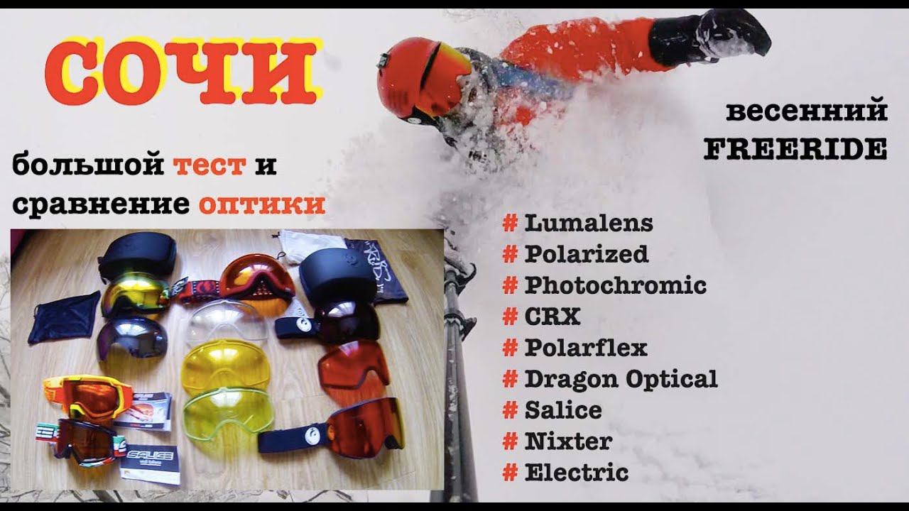 Маски Линзы Оптика. Cравнение технологий контрастности. Lumalens, Polarized, CRX, Photochromic смотреть онлайн