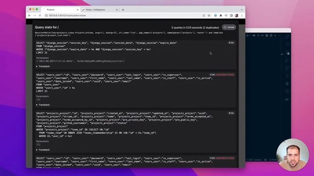 Forge Pro: Query stats - debug Django database queries in development and production смотреть онлайн
