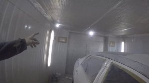 Вытяжка для покраски в стандартном гараже Небольшая доработка