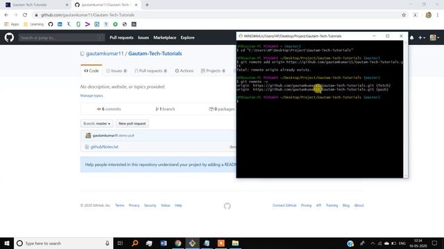 How to Pull repository from GitHub | What is Git Pull | GitHub Tutorial By Gautam Kumar | Part-5 смотреть онлайн