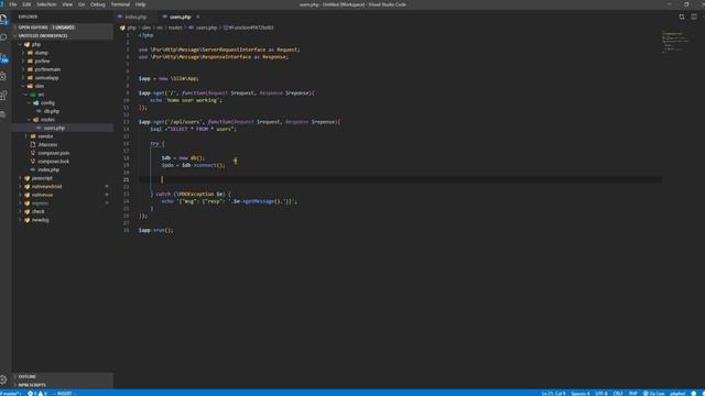Restful Api - SlimPHP with MySQL смотреть онлайн