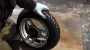 СВОИМИ РУКАМИ: Бортировка колеса, мотороллера, скутера