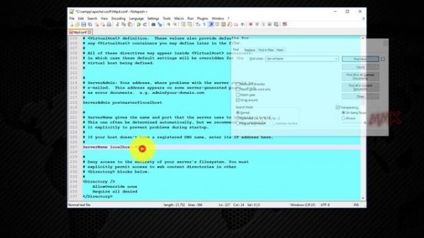 How to Change Port 80 and Port 443 in XAMPP Server