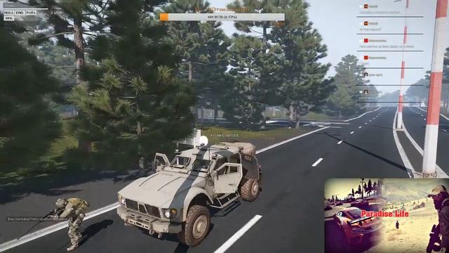 Arma 3 - Paradise Life - ОПГ VS ментов! #19 Грабим АЗС ОСТОРОЖНО МАТ!18+ смотреть онлайн