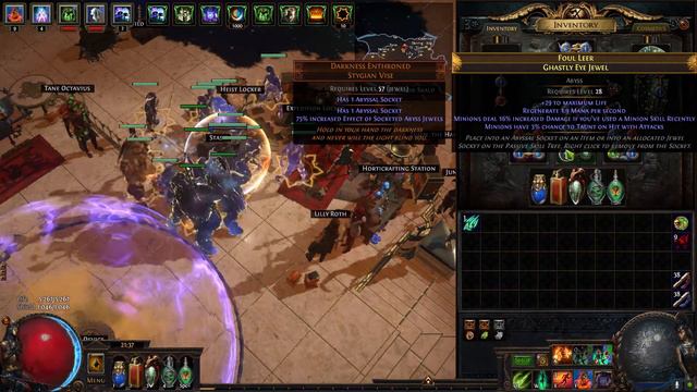 POE 3.17 - SKELETON MAGES NECROMANCER