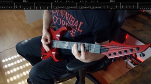 Cannibal Corpse | Encased In Concrete | (Guitar Cover) #87 with tabs