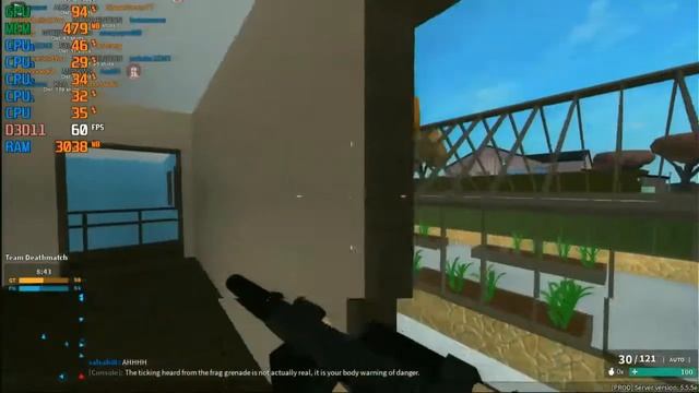 GTS 450 512MB 128 BIT GDDR5  /  ROBLOX