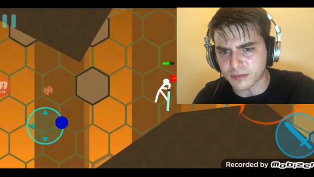 чел играет в stickman project rebirth и стучит по клавиатуру смотреть онлайн