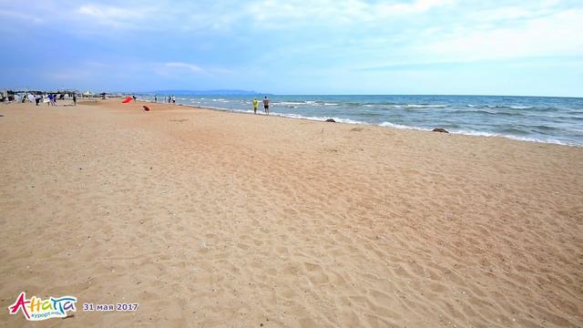 Пляж Витязево, погода 31.05.2017 смотреть онлайн