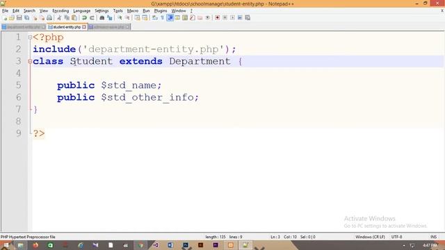 12.How to use Inheritance In OOP PHP | Object Oriented PHP Bangla Tutorial смотреть онлайн