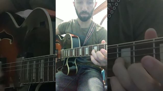 jazz funk disco improv guitar (Ibanez af75bs) смотреть онлайн