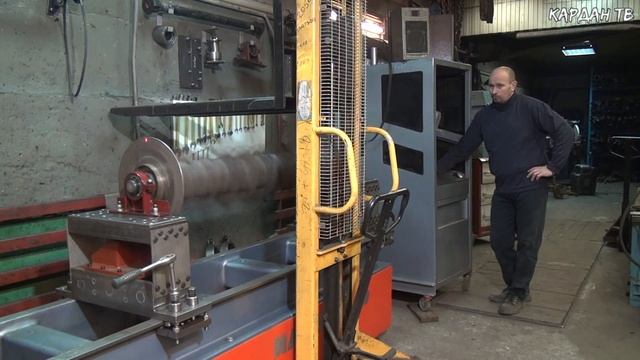 Балансировка вала соломоизмельчителя зерноуборочного комбайна ПОЛЕССЕ в Воронеже смотреть онлайн