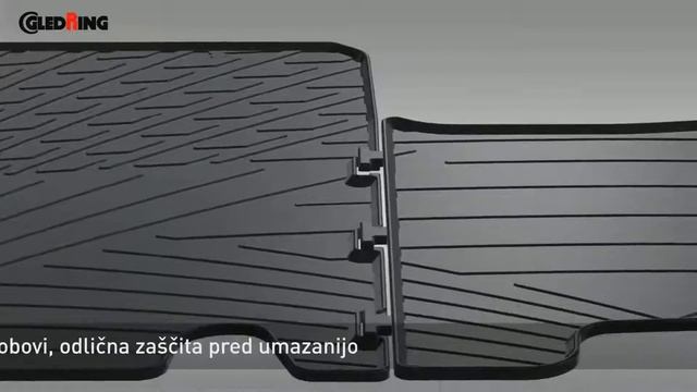 Gledring Gumene Patosnice za Opel Vivaro od 2014 смотреть онлайн