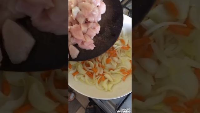 Плов с булгуром и курицей смотреть онлайн