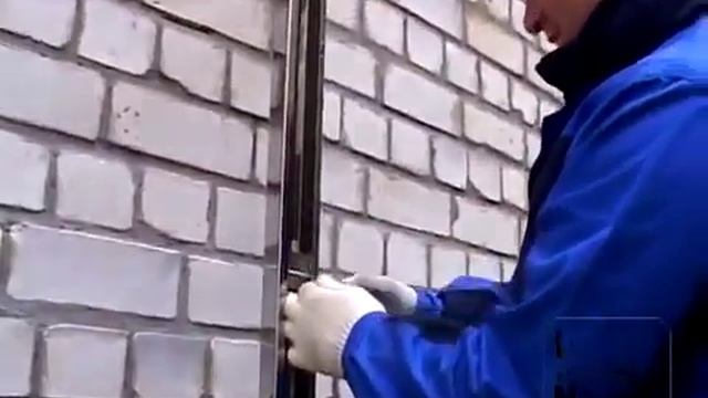 монтаж кассет из композита Вентилируемые фасады 'Абрис' смотреть онлайн