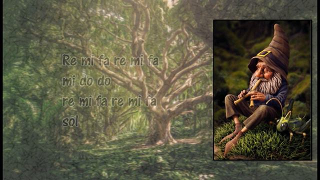 Danza del oso - para flauta (notas) Canción tradicional celta смотреть онлайн
