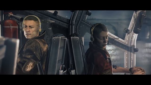 Wolfenstein: The New Order - London Nautica: BJ & Caroline Chat "I Learned How To Fly" Cutscene PS4 смотреть онлайн